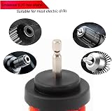 QTACIE Drill Brush Set 4Pcs Power Scrubber Attachments for All Surfaces view 4