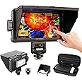 VILTROX DC-550 Pro DSLR Camera Field Monitor 5.5-Inch Touchscreen Portable Video Field Monitor Kit with Battery,On-Camera RGB Parade Histogram Waveform Focus Assist Waveform Monitor