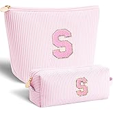 Btffitting Gifts for Teenage Girls Birthday Gift for Girls - Makeup Bag Cosmetic Bag Teacher Gifts for 3 4 5 6 7 8 9 10 11 12 13 Year Old Girl Christmas Gift for Women - Pink,S