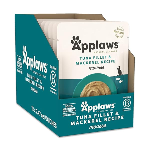 APPLAWS NATURAL WET CAT FOOD IN MOUSSE, LIMITED...