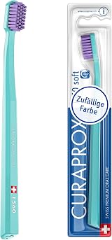 Curaprox CS 1560 Soft Toothbrush 1,560 Filaments Firmer Feel Adults Made in