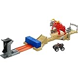 hot wheels monster jam world finals stunt pack play set