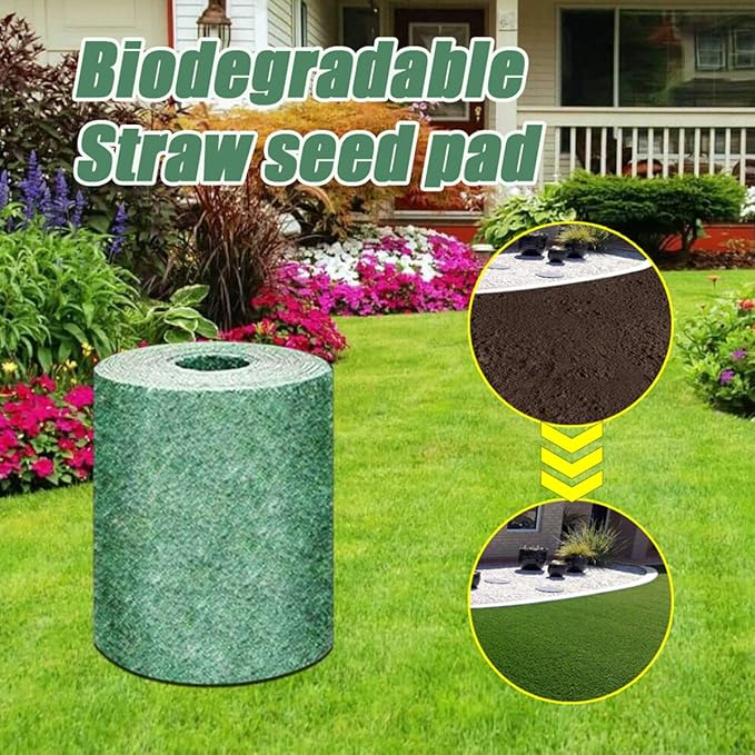 Grass Seed Mat Biodegradable Grass Seed Cushion Grow Mat