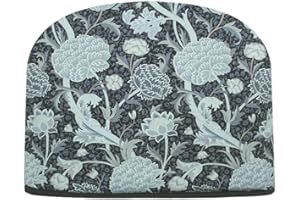 BLUE MOON FINE TEAS Blue Moon Tea Cozy - William Morris Cray Classic Tea Cozy - Large Double Insulated Teapot Tea Cozy - Made in The USA