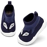 Engtoy Baby Sock Shoes Baby Walking Shoes Infant Non-Slip Breathable Slippers with Soft Rubber Sole Baby Boys Girls Slip On Sneakers