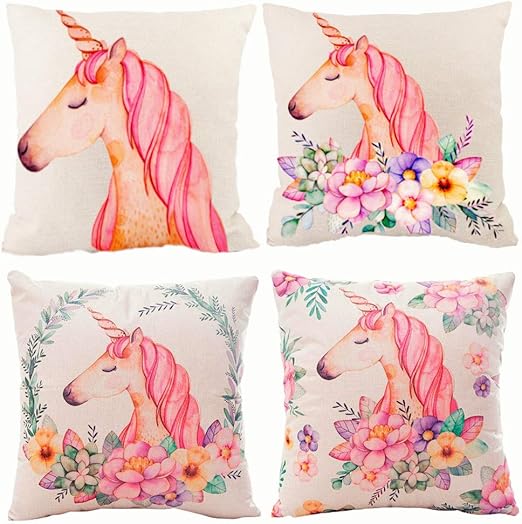 cojin unicornio amazon