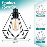 Giggi Black Ceiling Light Wire Basket Pendant Lighting view 2