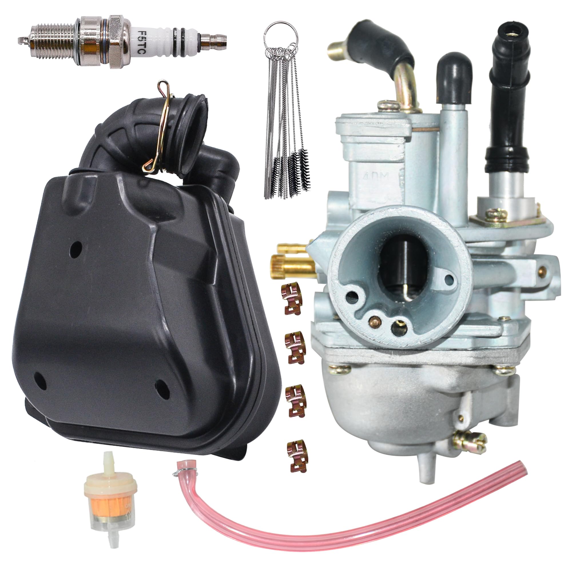 Photo 1 of Lanigram Carb Fit for Polaris Predator 50 90 2003-2007?Carburetor For Scrambler 50 90 2001-2003?for Sportsman 90 Manual Choke 90cc 100cc Manual choke Carburetor With Air Filter