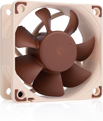 Noctua NF-A6x25 PWM 60mm Premium Quiet Fan 4-Pin Brown 3000 RPM