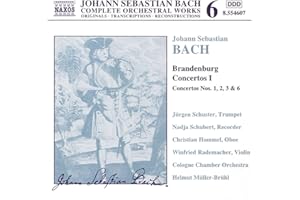 Bach Edition 6 - Bach: Brandenburg Concertos I 1,2,3 & 6