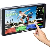 ANDYCINE X5L 6'' Built-in Battery 1200nits Touch DSLR Camera Field Monitor | 3000mAh Battery 2hours Usue Robust CNC Alumunium Shell Lightweight Ease of Setup