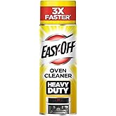 Easy Off Heavy Duty Oven Cleaner and Degreaser, Fresh Scent, 14.5 oz Can | Easy Off Heavy Duty Oven Cleaner Spray formulated to penetrate tough baked-on grease, for kitchen cleaning, Fresh Scent