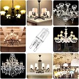 BROTOU G9 Halogen Bulbs 230V 500Lm 2800K Warm White 12 Count 60W Dimmable view 6
