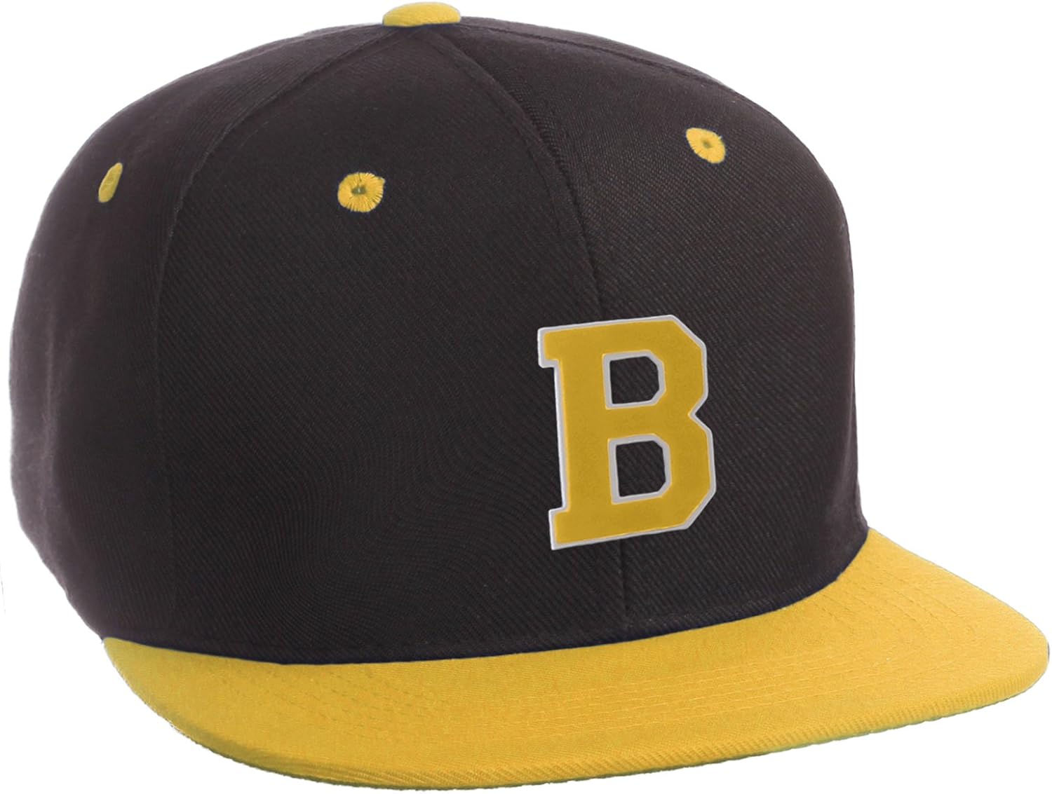 white and gold snapback hats