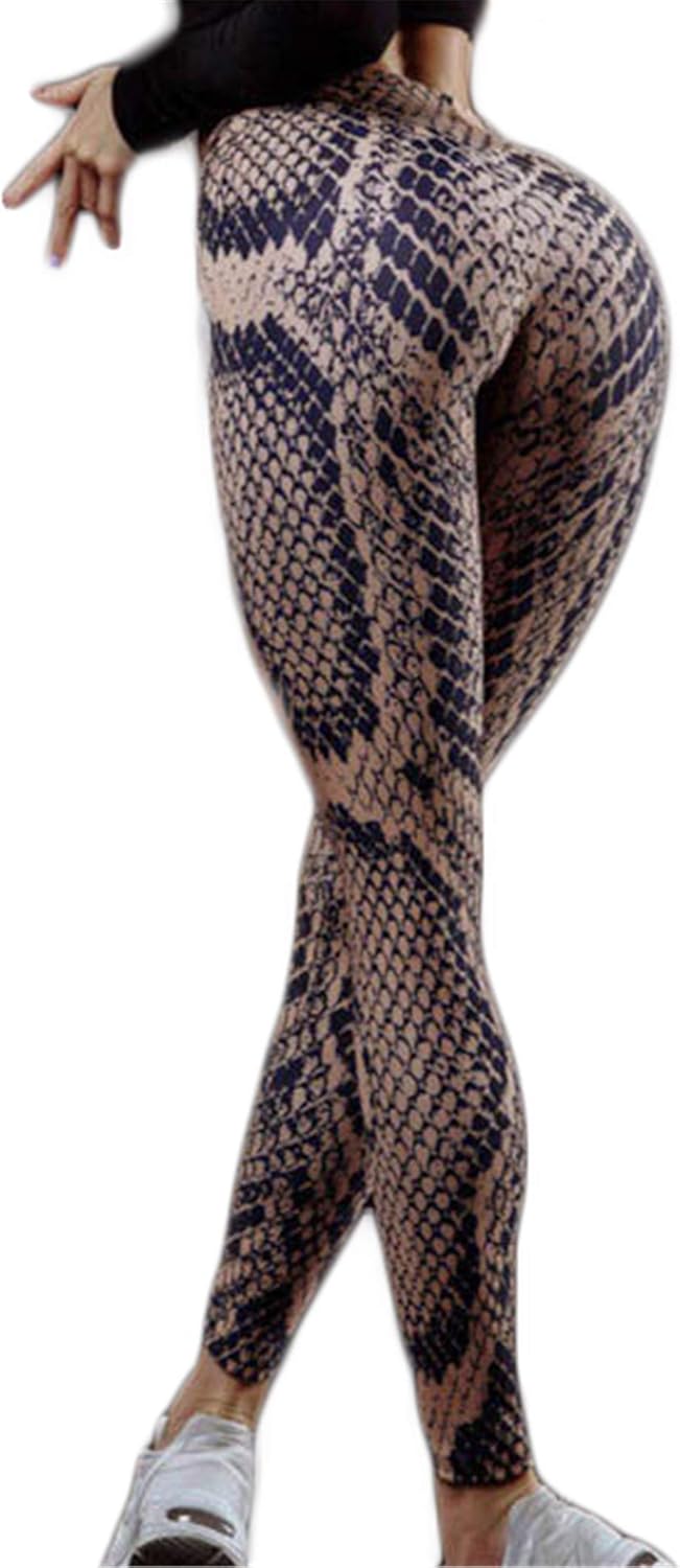 high waisted snakeskin trousers