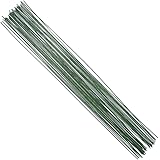 DECORA 18 Gauge Dark Green Floral Paper Wrapped Wire 16 inch,50/Package