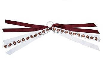 Amazon Com Girls Ribbon Streamer Hair Tie Bow Ponytail Holder