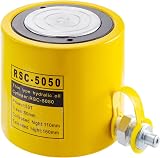 VEVOR 50 Ton Hydraulic Ram Cylinder Jack 2" Single Acting Pump Heavy Duty Metal view 9