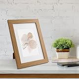 Fabian Clarke London A4 Oak Picture Frame with White A5 Mount view 7
