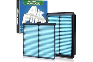 Forccord Cabin & Engine Air Filter Fit for Mazda 3 (2019-2026), CX-30 (2019-2026), CX-50 (2023-2026 Not for Hybrid!) Activated Carbon Cabin Filter Replace#BDTS61J6X PAH9-13-3A0A Car Accessories