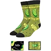 Funny Food Socks for Men - Pickle Pineapple Gifts for Teen Boys