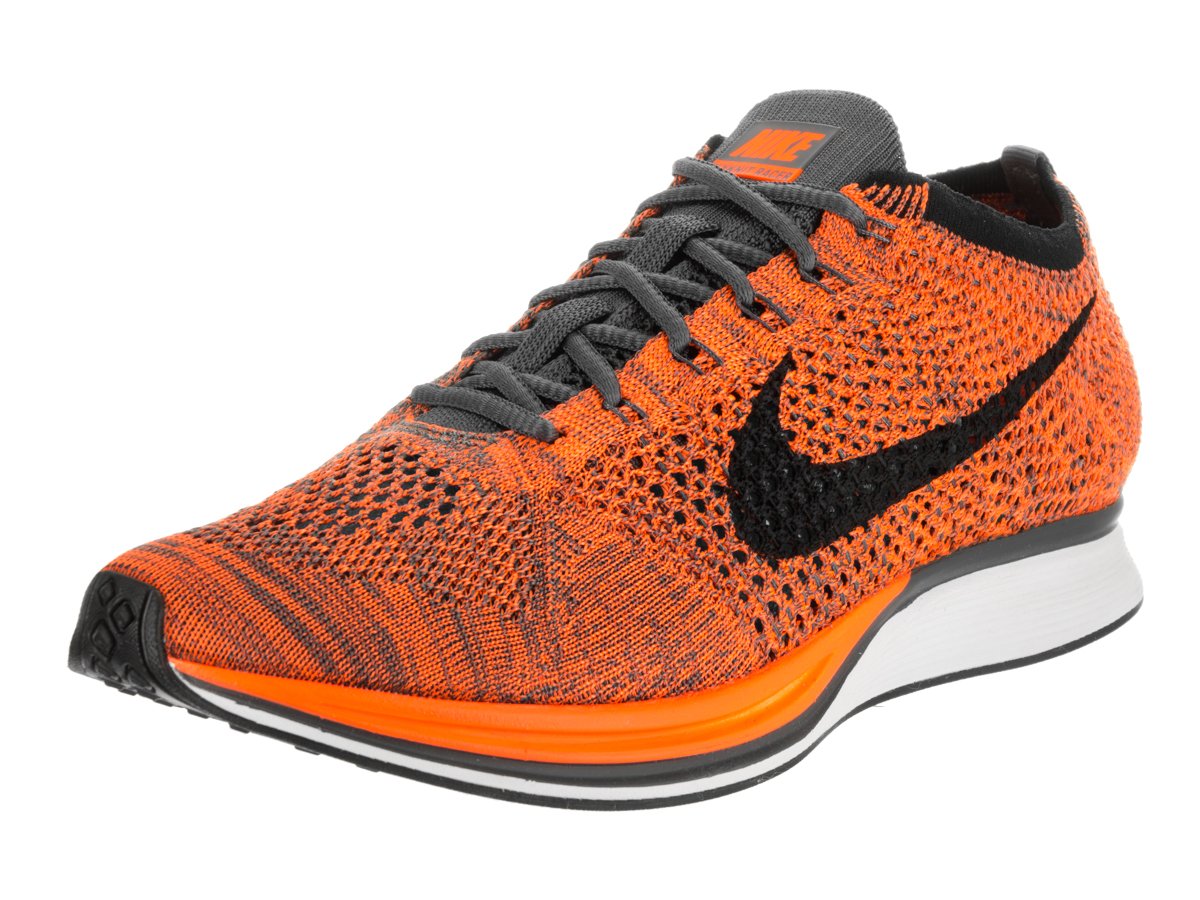 nike flyknit racer orange