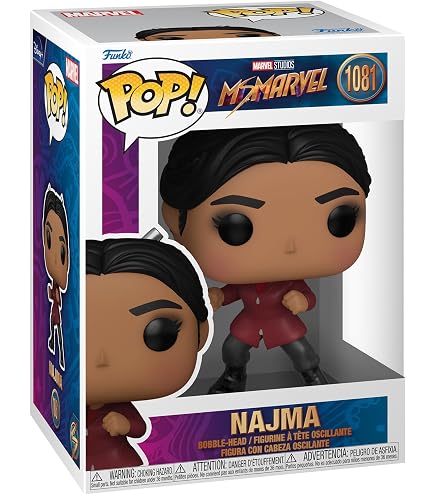 Funko Pop! Marvel – Ms. Marvel Kamala Khan – Figurine Vinyle 9 Cm – Cadeau Officiel Pour Fans – Collection