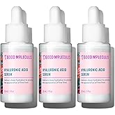 Good Molecules Hyaluronic Acid Serum Pack 3 – 30 ml Each | 1% Hyaluronic Acid, Non-Greasy Ultra Hydrating Serum, Facial Moisturizer for Plumper Skin, Skin Care for Face