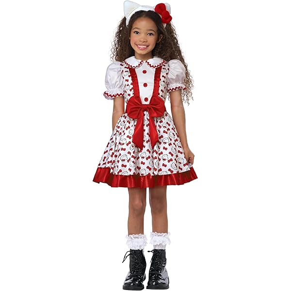 open lace back dress 50 Years Of Hello Kitty Bow Shrug Dress main image 0