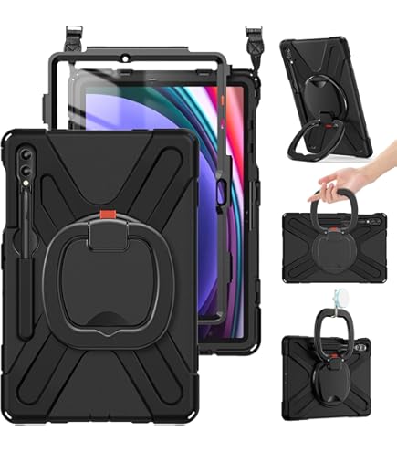 Amazon.com: BRAECN Galaxy Tab S9+/S8+/S7+ Case, Heavy Duty