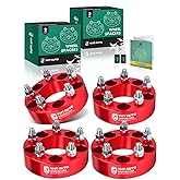 YHTAUTO 5x4.5 Wheel Spacers 1.5 Inch Fits Jeep XJ MJ ZJ KJ YJ TJ Grand Cherokee, Wrangler, Ford, Dodge, Lincoln, Mercury, Pontiac, 5x114.3mm Tire Spacers w/ 1/2" Studs 82.5 mm Center Bore 5 Lug 4PCS