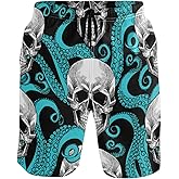 visesunny Men Swim Trunks Swimming Beach Surfing Board Shorts Swimwear Quick Dry Mesh Lining Bathing Suits with Pockets