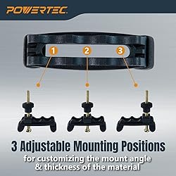 POWERTEC T-Track Hold Down Clamps for Woodworking 4
