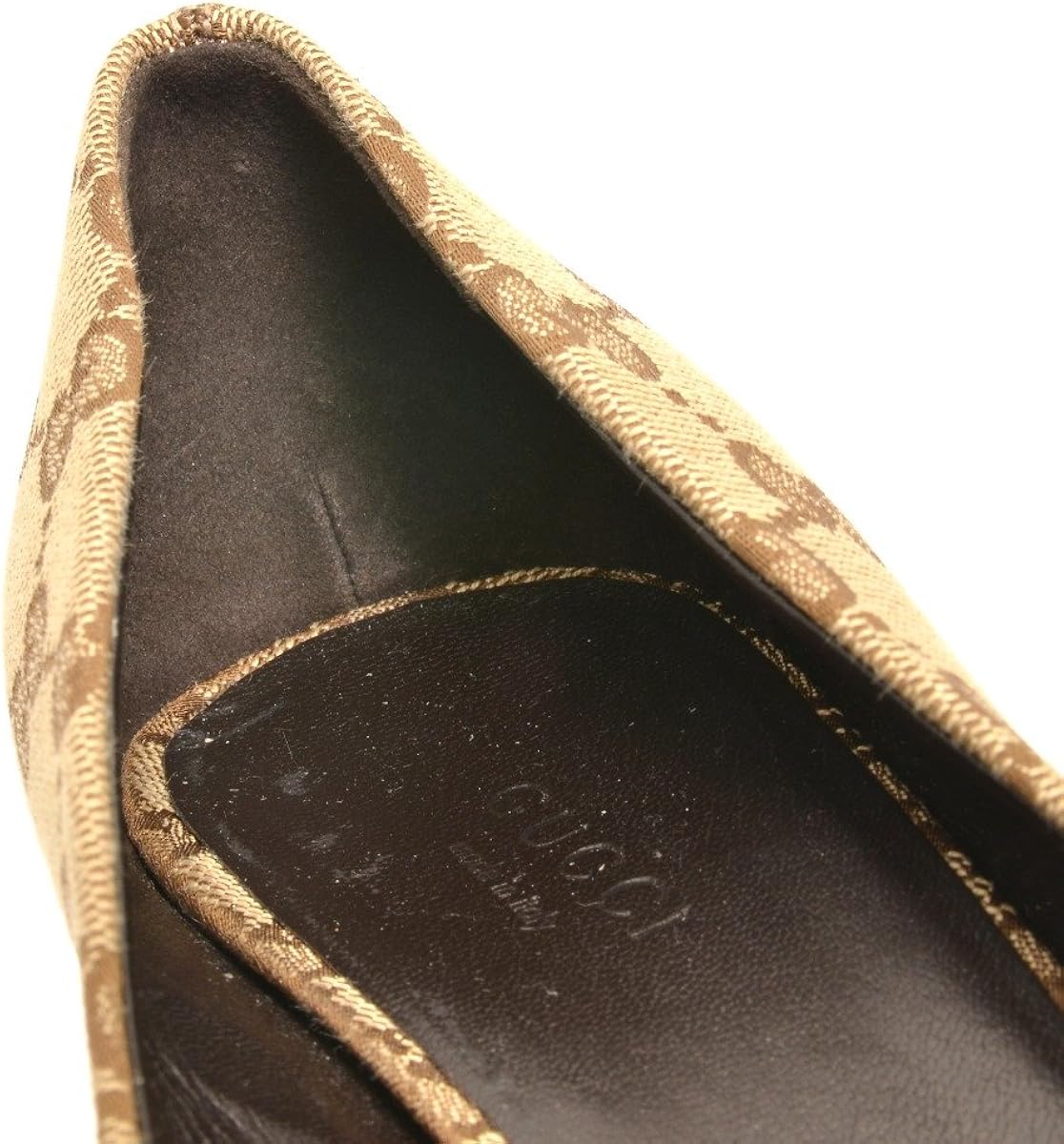Amazon グッチ Gucci シューズ35 1 2 パンプス Gg 22 5cm キャンバス ブラウン 35 1 2 Us35 5 レディース 中古 Gucci グッチ スニーカー