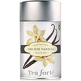 Tea Forte ORCHID VANILLA Loose Leaf Black Tea, 3.5 Ounce Tea Tin