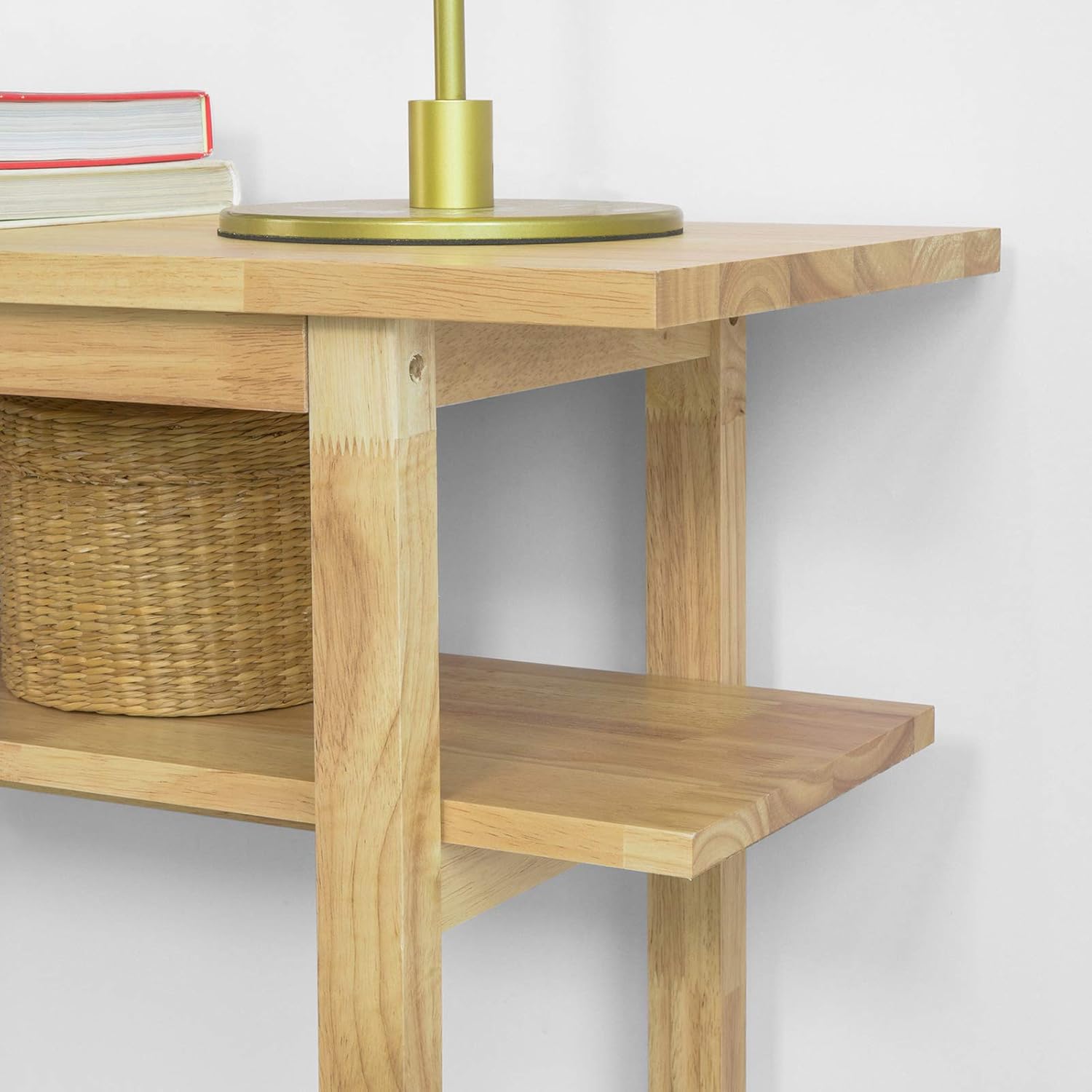 SoBuy FSB30-N Konsolentisch mit 2 Ablagen Flurtisch Dekotisch Sideboard