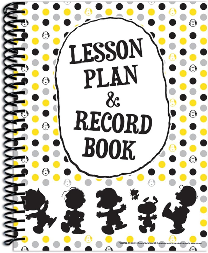 Eureka Dr. Seuss's Cat In Hat Lesson Plan/Record Book Miscellaneous, 40 Weeks, 8.5" x 11": Toys & Games