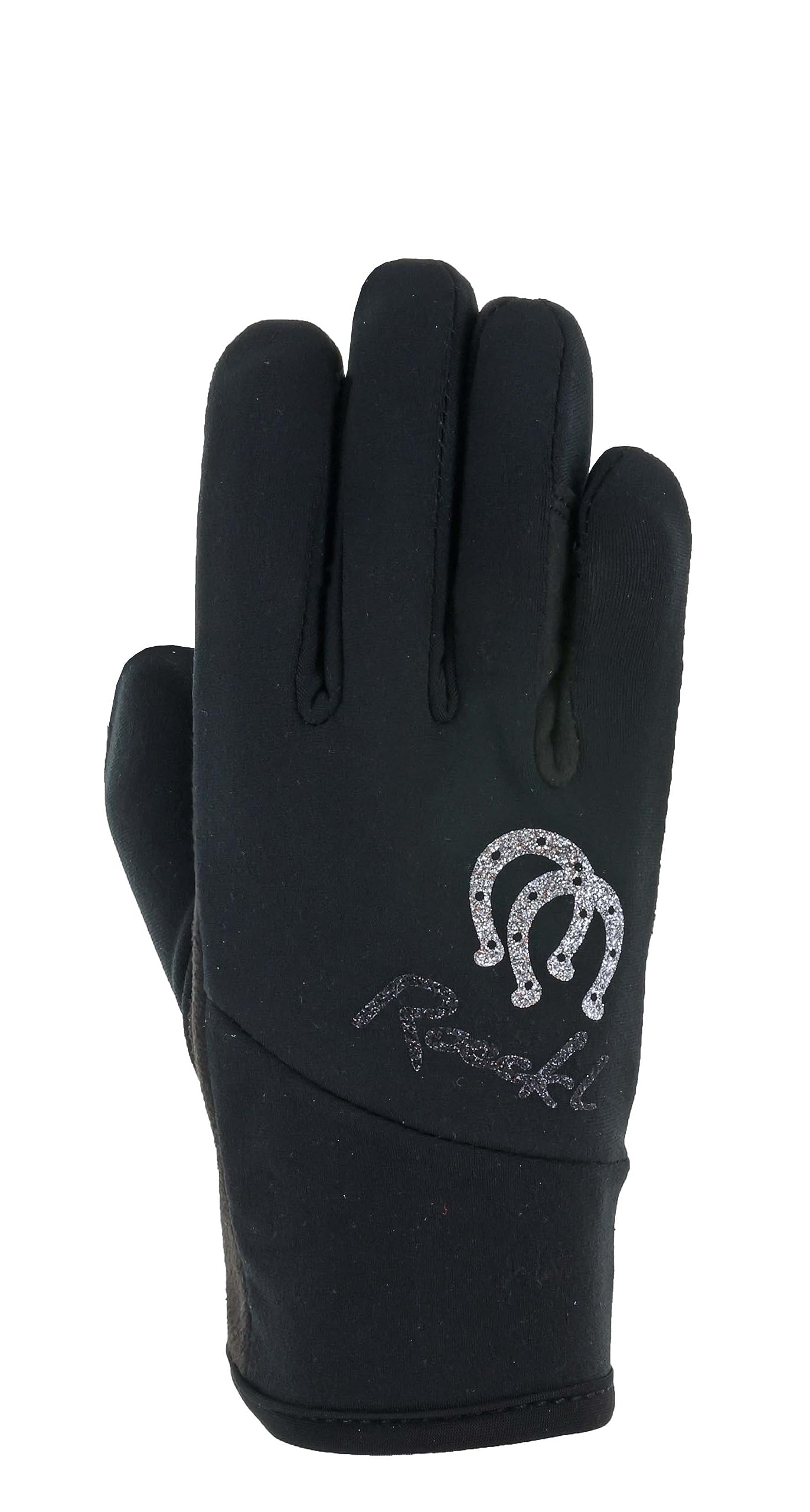 Roeckl Sports equestrian gloves KEYSOE, kids winter riding glove, black 3