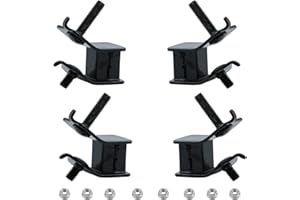 abliubale Generator Anti Vibration Rubber Mount for 2500 3000 3500 4000 4750 Watt Compatible with Champion Firman Predator Open-frame Generators Shock Absorbing Feet 4 Pcs (2 left and 2 right)