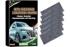 TIANTANGHU Nano Sparkle Cloth Car Scratches Remover,6 Pack Nano Magic Cloth Scratch Remover Nano Sparkle Cloth for Car Scratch for Nano Cloth Repairing Light Paint Scratches,Surface Polishing (6)