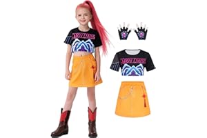 ZIW Demon Costume Kids Hunters Cosplay Girls 3-14Y Pop Singers Stage Role Play Outfit Toddler Halloween Costumes