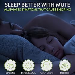 Mute Nasal Dilator Snoring Solution | Medium 3 Pack