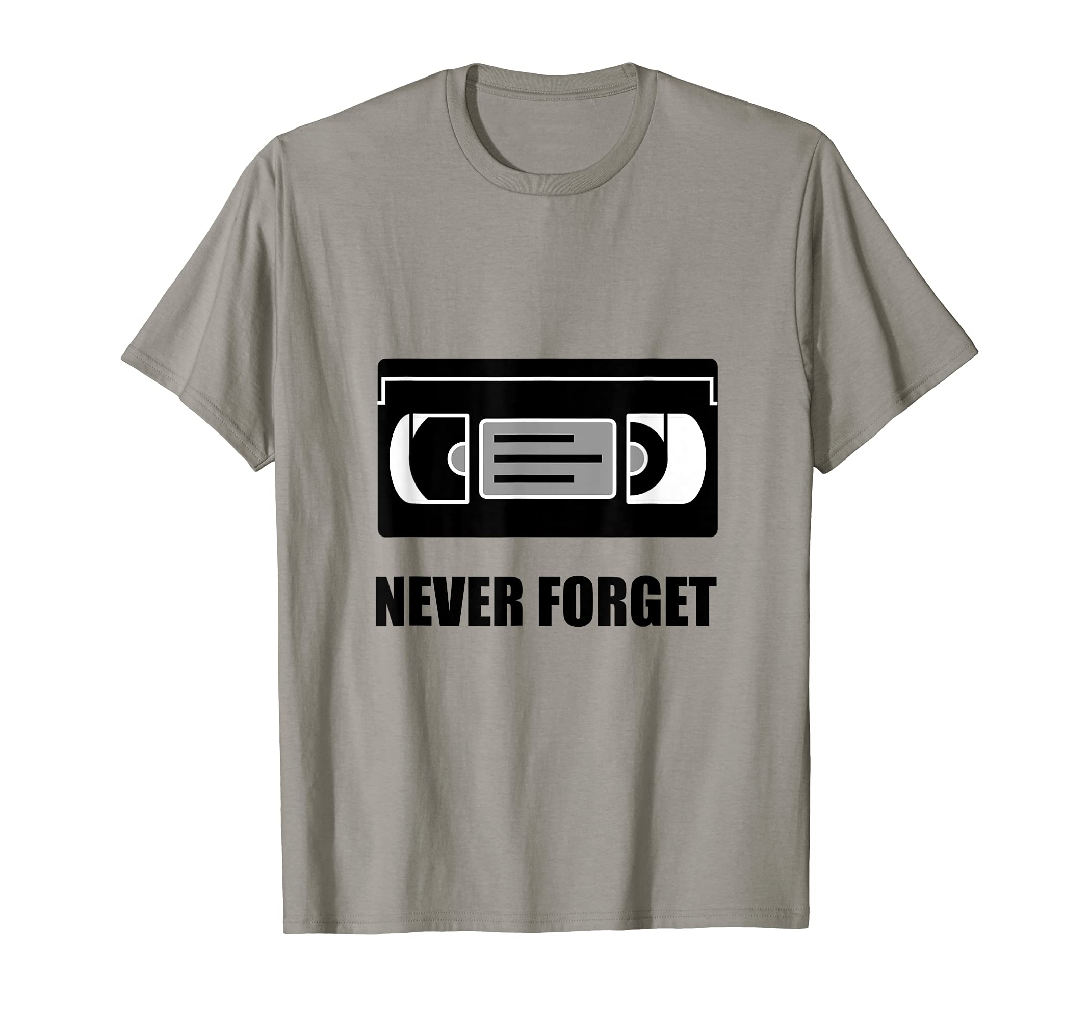 VHS Cassette Tape Never Forget Funny T-Shirt T-Shirt