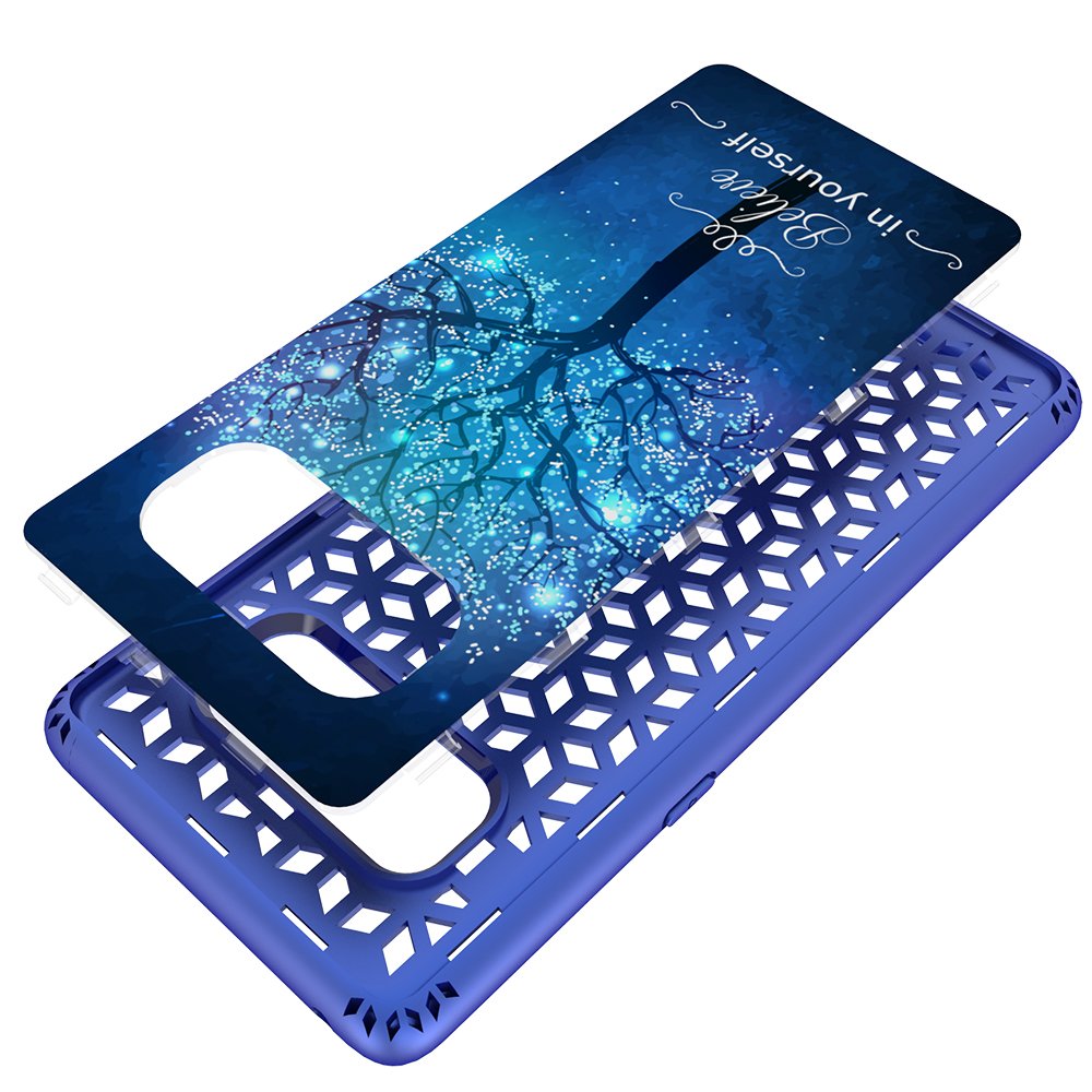 Galaxy Note 8 Case, MagicSky Shockproof Slim Corner Protection with Resilient Shock Absorption Rubber Protective Case Cover for Samsung Galaxy Note8 (2017) 6.3 Inch - Believe in yourself