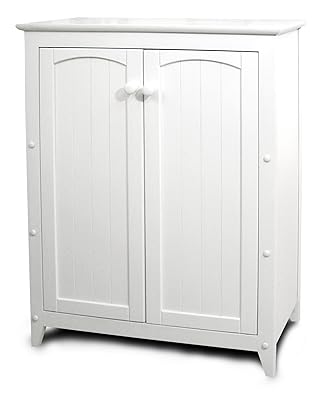 Catskill Craftsmen Double Door Kitchen Cabinet, White