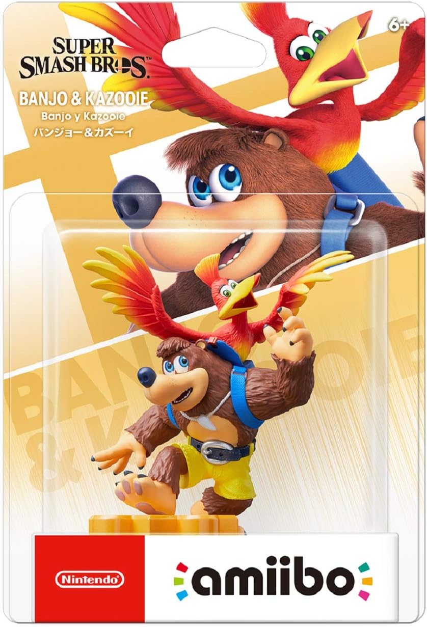 Amiibo バンジョー カズーイ 大乱闘スマッシュブラザーズシリーズ Video Games Amazon Co Jp