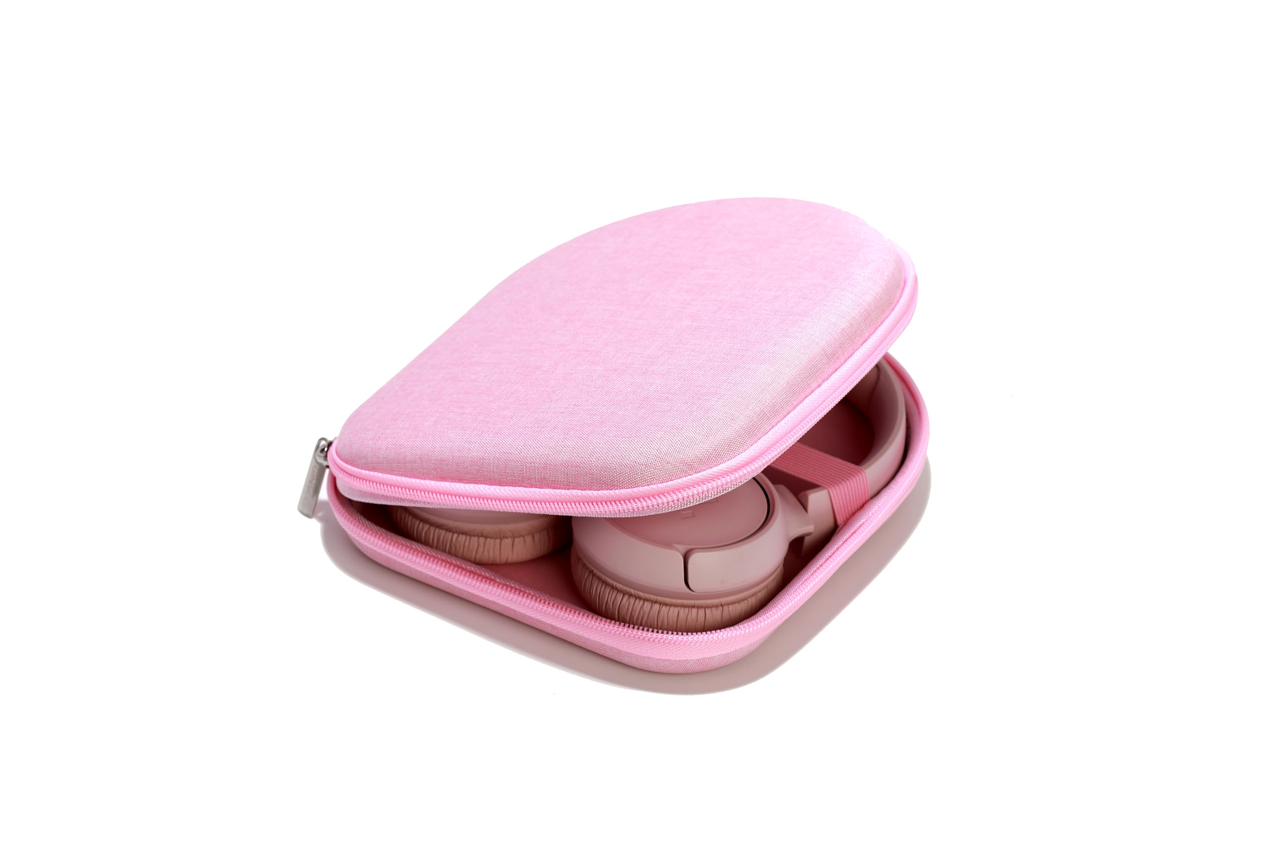 Photo 1 of Ginsco Case Compatible with JBL Tune 510BT/520BT/500BT with Sony WH-CH520/510, Ultra-Slim Hard Shell Headphone Case for On Ear Headphones (Light Pink)