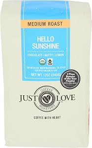 Just Love Coffee Roasters Organic Hello Sunshine, 12 OZ