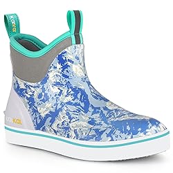Kalkal Women's Deck Boots, Waterproof Ankle Rain