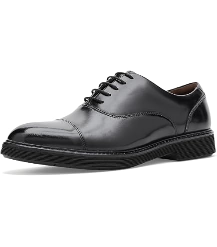 Amazon.com | Johnston & Murphy Men's Tyson Moc Toe Oxford, Black